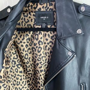 Faux Leather Vest